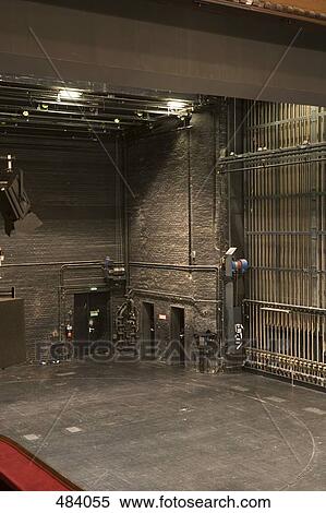 Stock Photography - Backstage at a theater. Fotosearch