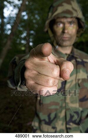 Soldier pointing View Large Photo Image Stock Image - Soldier pointing. Fotosearch