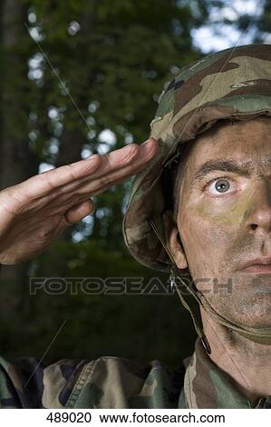 Soldier saluting View Large Photo Image Stock Image - Soldier saluting. Fotosearch