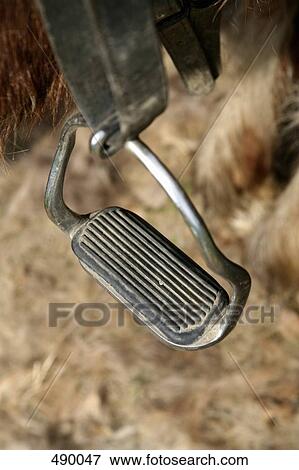 Detail of a stirrup View Large Photo Image Stock Photo - Detail of a stirrup. Fotosearch