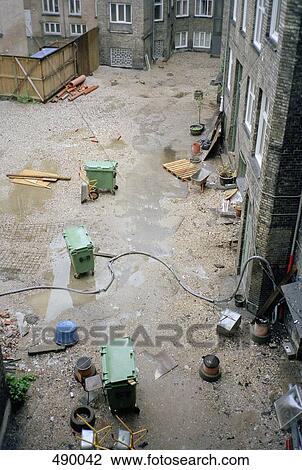 The backyard of a construction site View Large Photo Image Stock Image - The backyard of a construction site. Fotosearch