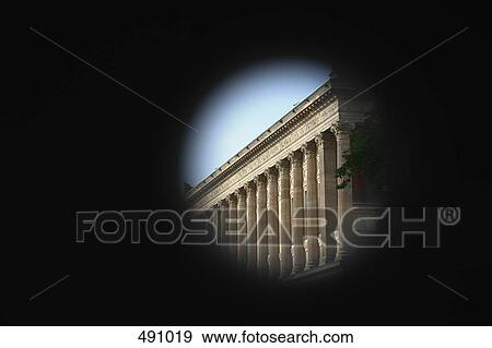 Pinhole camera view of a Neo-Classical style building View Large Photo Image Stock Photo - Pinhole camera view of a Neo-Classical style building. Fotosearch