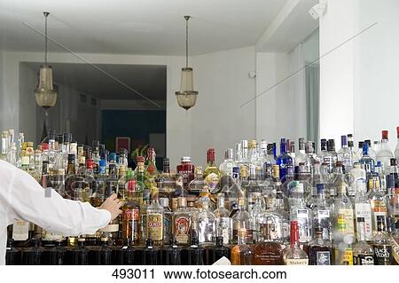 A cocktail bar View Large Photo Image Stock Image - A cocktail bar. Fotosearch