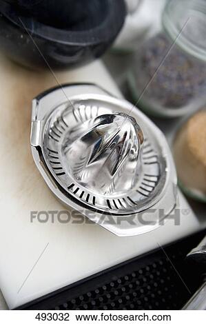A lemon squeezer View Large Photo Image Stock Image - A lemon squeezer. Fotosearch