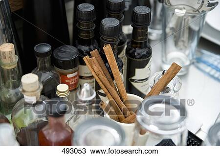 Bar condiments View Large Photo Image Stock Image - Bar condiments. Fotosearch