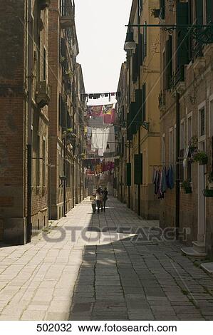 Street in Venice View Large Photo Image Stock Image - Street in Venice. Fotosearch