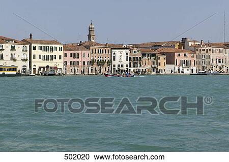 Stock Image - Venice coastline. Fotosearch