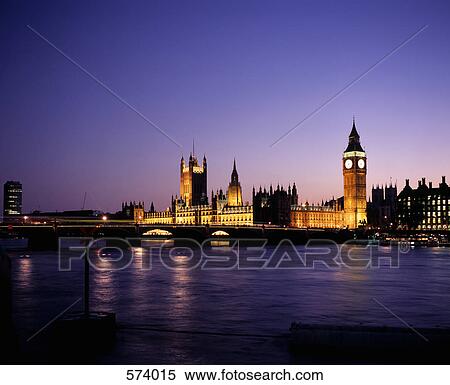 The Houses of Parliament at night, London View Large Photo Image Stock Photography - The Houses of Parliament at night, London. Fotosearch