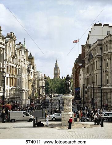 Whitehall, London View Large Photo Image Stock Image - Whitehall, London. Fotosearch