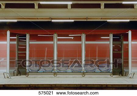 Train station platform View Large Photo Image Stock Image - Train station platform. Fotosearch