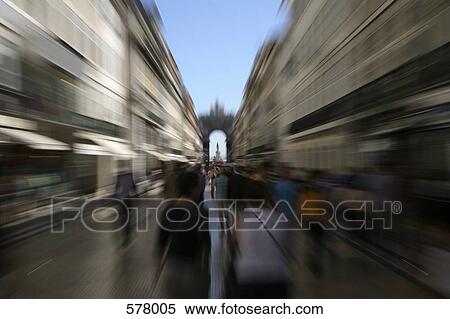 Stock Photography - Rua Augusta, Lisbon, Portugal. Fotosearch