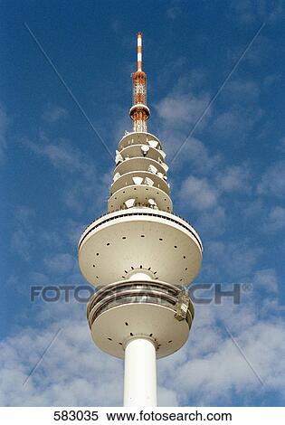 Television Tower, Hamburg, Germany View Large Photo Image Stock Photography - Television Tower, Hamburg, Germany. Fotosearch