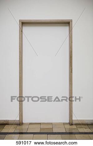 Stock Photo - A blocked doorway. Fotosearch