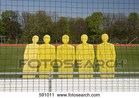 Stock Image - Football training equipment. Fotosearch