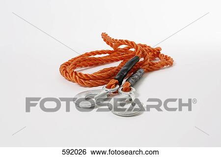 A studio shot of a towing cable View Large Photo Image Stock Photograph - A studio shot of a towing cable. Fotosearch