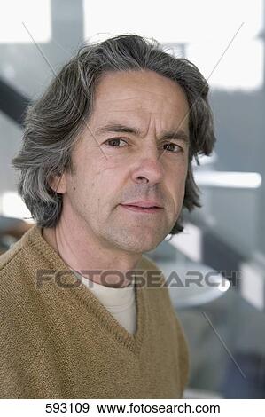 Portrait of a mature man View Large Photo Image Stock Photo - Portrait of a mature man. Fotosearch