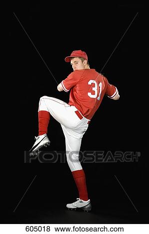 A baseball pitcher aiming View Large Photo Image Stock Photo - A baseball pitcher aiming. Fotosearch