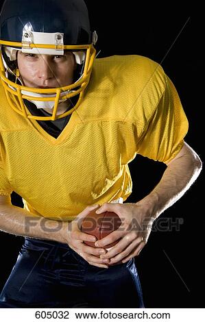 An American football player View Large Photo Image Stock Image - An American football player. Fotosearch