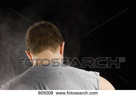 An athlete surrounded by chalk View Large Photo Image Stock Photo - An athlete surrounded by chalk. Fotosearch