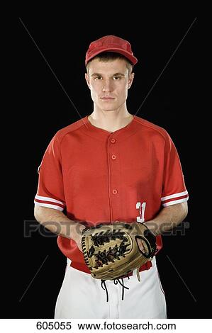 Portrait of a baseball pitcher View Large Photo Image Stock Photography - Portrait of a baseball pitcher. Fotosearch