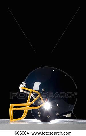Still life studio shot of a American football helmet View Large Photo Image Picture - Still life studio shot of a American football helmet. Fotosearch