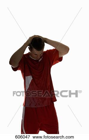 studio Portrait of a soccer player View Large Photo Image Stock Photo - studio Portrait of a soccer player. Fotosearch