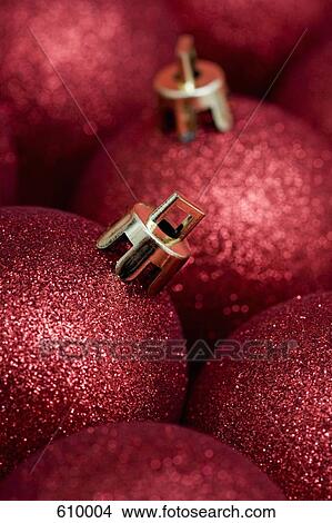 Picture - Christmas baubles. Fotosearch