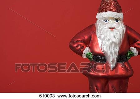 Santa Claus figurine View Large Photo Image Stock Image - Santa Claus figurine. Fotosearch