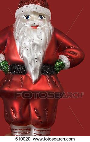 Stock Image - Santa Claus figurine. Fotosearch