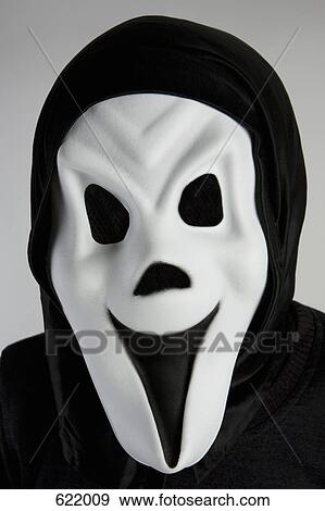 A ghost mask View Large Photo Image Stock Photo - A ghost mask. Fotosearch