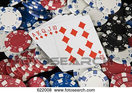 Gambling chips and playing cards View Large Photo Image Stock Photo - Gambling chips and playing cards. Fotosearch