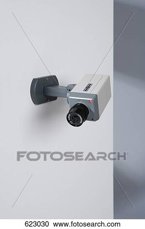 A surveillance camera View Large Photo Image Stock Image - A surveillance camera. Fotosearch