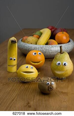 Smiley faces on fruit View Large Photo Image Stock Photo - Smiley faces on fruit. Fotosearch