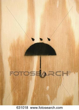 The ‘do not get wet’ symbol stenciled on wood View Large Photo Image Stock Photo - The ‘do not get wet’ symbol stenciled on wood. Fotosearch