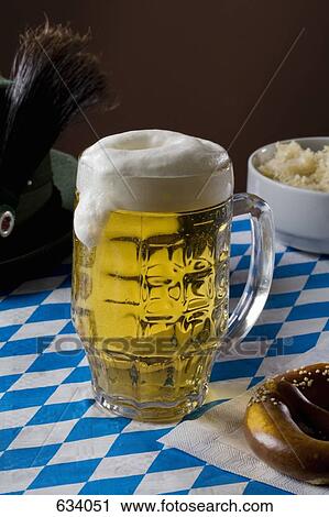 Still life of a stereotypical full German beer stein View Large Photo Image Stock Image - Still life of a stereotypical full German beer stein. Fotosearch