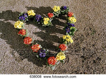 A heart shaped wreath View Large Photo Image Stock Photo - A heart shaped wreath. Fotosearch