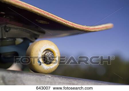 Close up of a skateboard wheel View Large Photo Image Stock Photo - Close up of a skateboard wheel. Fotosearch