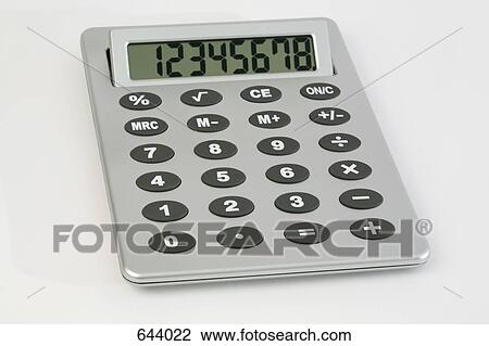 Stock Image - A calculator. Fotosearch