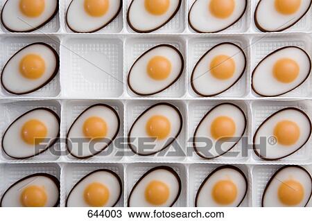Chocolate eggs in a tray View Large Photo Image Stock Image - Chocolate eggs in a tray. Fotosearch