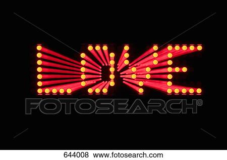 Love in red lights View Large Photo Image Stock Photo - Love in red lights. Fotosearch