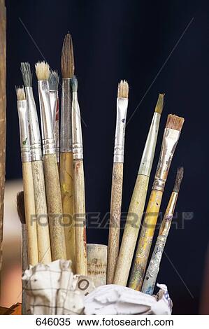 A medium group of clean artist’s paintbrushes View Large Photo Image Stock Photography - A medium group of clean artist’s paintbrushes. Fotosearch