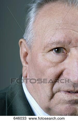 Portrait of a Senior Adult Man, Detail, Close Up View Large Photo Image Stock Image - Portrait of a Senior Adult Man, Detail, Close Up. Fotosearch