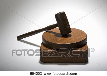 A gavel on a sound block View Large Photo Image Stock Image - A gavel on a sound block. Fotosearch