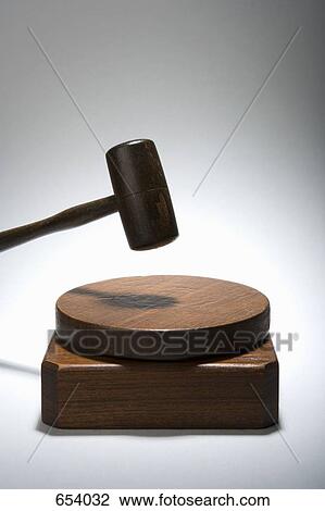 A gavel on a sound block View Large Photo Image Stock Image - A gavel on a sound block. Fotosearch