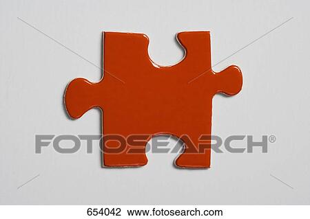 A red jigsaw piece View Large Photo Image Stock Image - A red jigsaw piece. Fotosearch