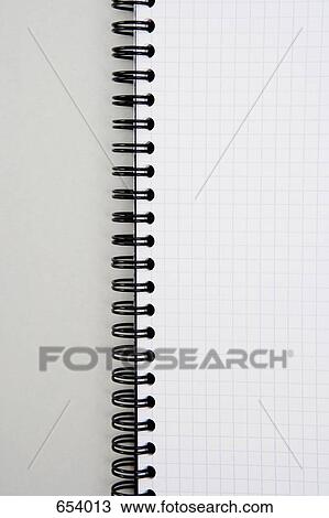 A spiral notebook View Large Photo Image Stock Image - A spiral notebook. Fotosearch