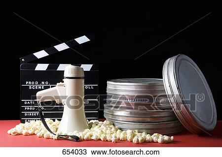 Film industry still life View Large Photo Image Stock Image - Film industry still life. Fotosearch