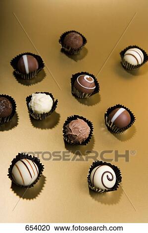 Luxury chocolates View Large Photo Image Stock Image - Luxury chocolates. Fotosearch