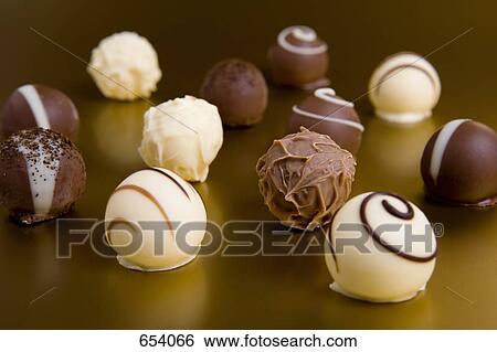 Luxury chocolates View Large Photo Image Stock Photograph - Luxury chocolates. Fotosearch