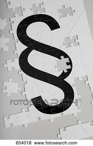 Section sign jigsaw puzzle View Large Photo Image Stock Photo - Section sign jigsaw puzzle. Fotosearch